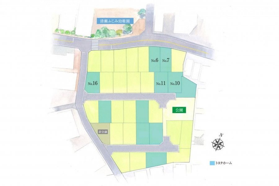 せせらぎテラス（東京都清瀬市）