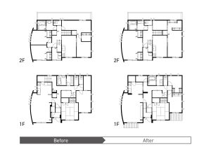 ビフォー・アフター平面図