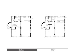 ビフォー・アフター平面図