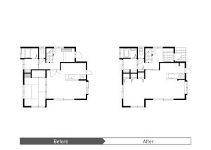 ビフォー・アフター平面図